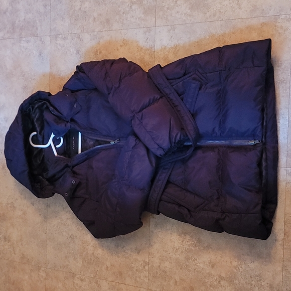 Coach Jackets & Blazers - Womans Iridescent Duck Down COACH Winter Coat